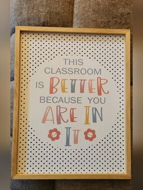 Hobby Lobby Classroom Sign